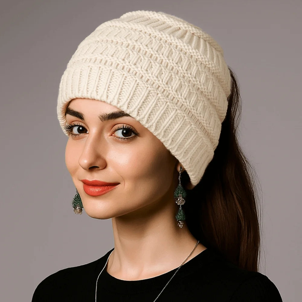 Ponytail Beanie